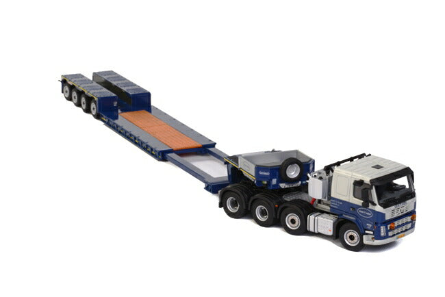 ギャラリービューアに画像をロードする, Van 't Hek Volvo FM3 Sleeper Cab ノーテブームNooteboom 4軸 EURO-PX トラック トレーラー/WSI 1/50 建設機械模型 ミニカー