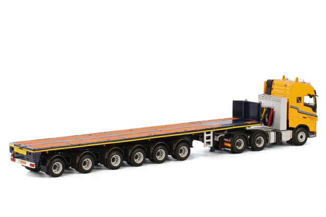 ギャラリービューアに画像をロードする, Boekestijn Volvoボルボ FH4 Globetrotter バラストトレーラー 6軸トラック/WSI 建設機械模型 工事車両 1/50 ミニチュア