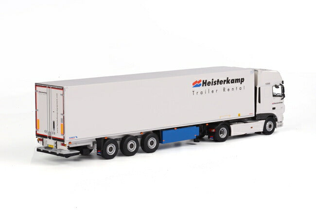 ギャラリービューアに画像をロードする, Heisterkamp DAF XF SSC リーファートレーラー Thermoking 3軸 トラック/WSI 建設機械模型 工事車両 1/50 ミニチュア