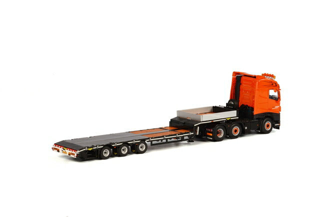 ギャラリービューアに画像をロードする, Land Harkema Volvo FH4 Globetrotter Broshuis 底床セミ トラック トレーラー/WSI 建設機械模型 工事車両 1/50 ミニチュア