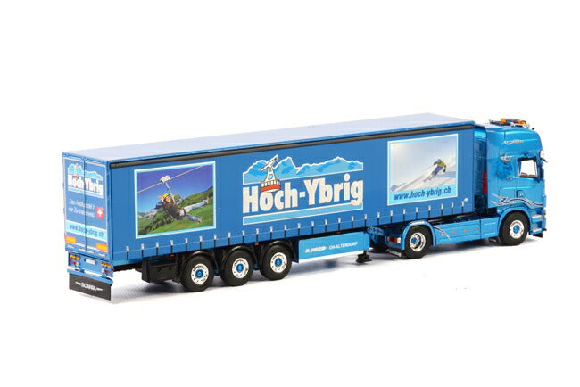 ギャラリービューアに画像をロードする, R. Heeb SCANIAスカニア R Topline カーテンサイダートレーラー 3軸 /WSI 建設機械模型 工事車両 1/50 ミニチュア