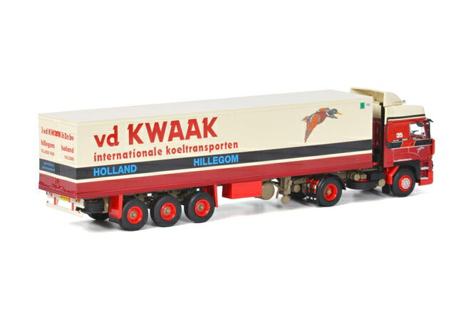 ギャラリービューアに画像をロードする, Van der Kwaak DAF 3600 Space Cab Classic Cool トレーラー /WSI 建設機械模型 工事車両 1/50 ミニチュア