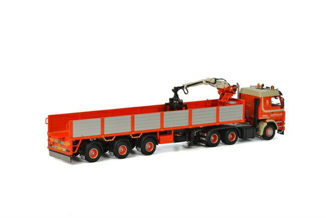 ギャラリービューアに画像をロードする, Huskens SCANIAスカニア 3 Brick Trailer 3軸 トラック /WSI 建設機械模型 工事車両 1/50 ミニチュア