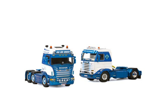 ギャラリービューアに画像をロードする, van den Broeck SCANIAスカニア R Highline + SCANIA R113/R143トラクタ /WSI 建設機械模型 工事車両 1/50 ミニチュア