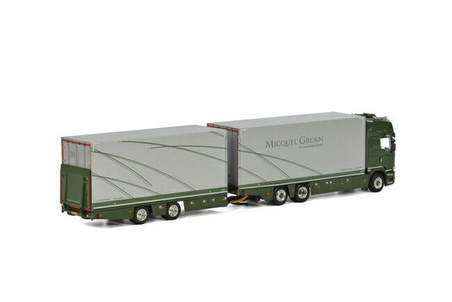 ギャラリービューアに画像をロードする, Micquel Groen SCANIAスカニア R Streamline Topline Combiトラック /WSI 建設機械模型 工事車両 1/50 ミニチュア