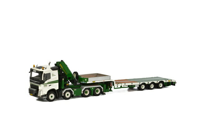 ギャラリービューアに画像をロードする, BMS A/S Volvo FH4 Sleeper Cab + Palfinger PK 63002 EH 底床セミ 3軸 トラックトラクタヘッド /WSI 建設機械模型 工事車両 1/50 ミニチュア