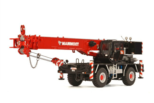 ギャラリービューアに画像をロードする, Mammoetマムート Grove RT540 モバイルクレーン /WSI 建設機械模型 工事車両 1/50 ミニチュア