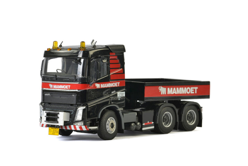 ギャラリービューアに画像をロードする, Mammoetマムート VOLVO FH4 SLEEPER CAB 6X4 + BALLAST BOXトラック /建設機械模型 工事車両WSI 1/50 ミニチュア