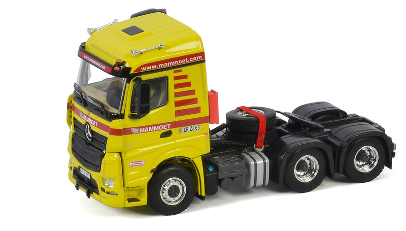 ギャラリービューアに画像をロードする, MAMMOETマムート特注 MB ACTROS STREAMSPACE 6X4トラック トラクタヘッド /WSI 建設機械模型 工事車両 1/50 ミニチュア