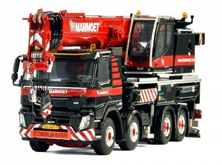 マムート特注MAMMOET LTF 1060-4.1 + VOLVO FMX EURO 6 CAB モバイルクレーン WSI 1/50 建設 –  ラストホビー