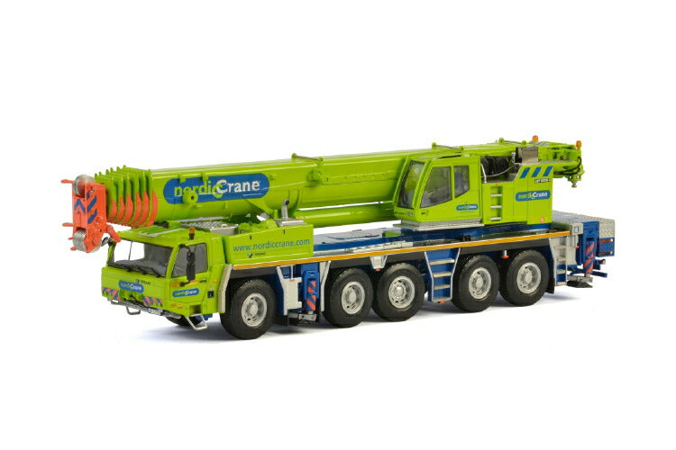 ギャラリービューアに画像をロードする, Nordic Crane TADANOタダノ ATF 220G-5モバイルクレーン /建設機械模型 工事車両 WSI 1/50 ミニチュア