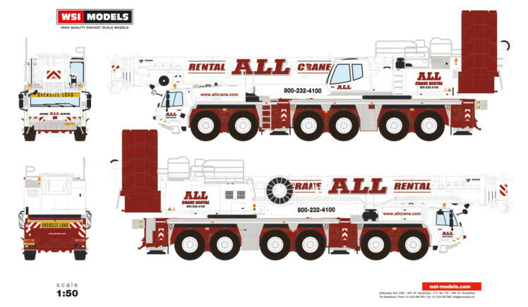 予約】1-3月以降発売予定All Crane Hire TADANOタダノ ATF400G-6