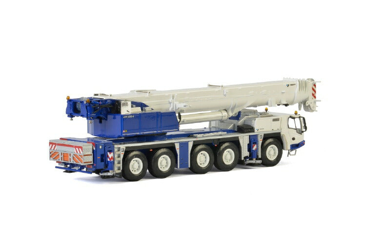 ギャラリービューアに画像をロードする, Tadano TADANO FAUN ATF 220G-5 EURO 4 モバイルクレーン/WSI 建設機械模型 工事車両 1/50 ミニカー