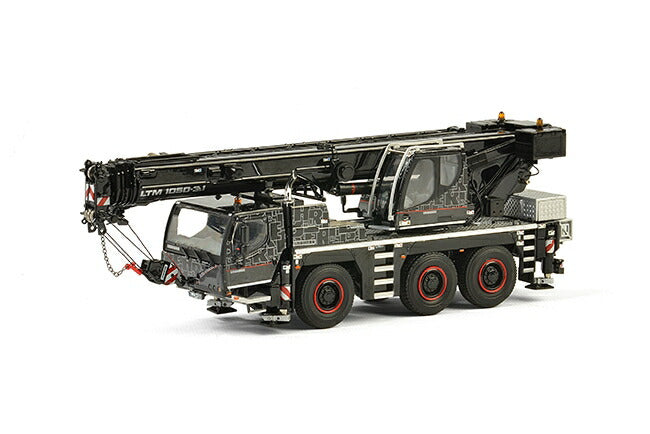 ギャラリービューアに画像をロードする, WSI Premium line (Black Edition) Liebherrリープヘル LTM 1050 -3.1モバイルクレーン 建設機械模型 工事車両 WSI 1/50 ミニチュア