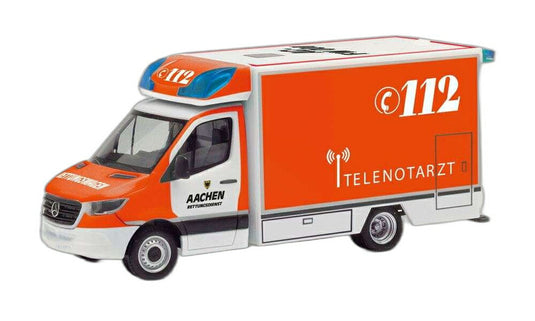 Telenotarzt AAchen Mercedes Benz Sprinter/ Herpa 1/87  模型 ミニカー