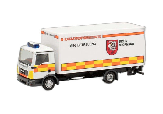 Katastrophenschutz Kreis Stormarn MAN TGL/ Herpa 1/87  模型 ミニカー