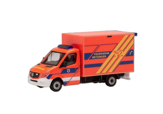 Feuerwehr Metzingen Mercedes Benz/ Herpa 1/87  模型 ミニカー