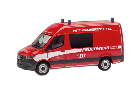 フランクフルト消防署 Mercedes Benz/ Herpa 1/87  模型 ミニカー