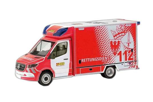ASB / 消防 Essen Mercedes Benz/ Herpa 1/87  模型 ミニカー