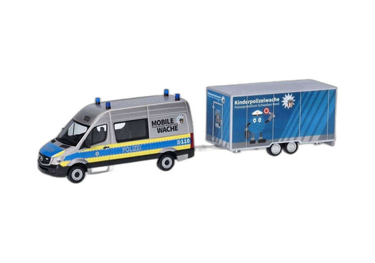 Polizei Bayern Schwaben Nord Mercedes/ Herpa 1/87  模型 ミニカー