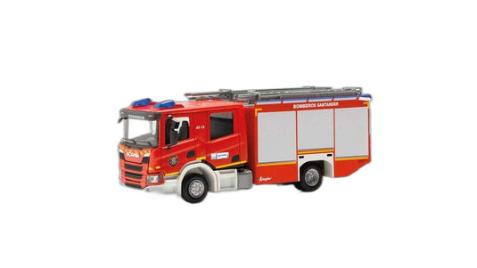 Santander 消防署 Scania CP Crewcab 消防ポンプ車/ Herpa 1/87  模型 ミニカー