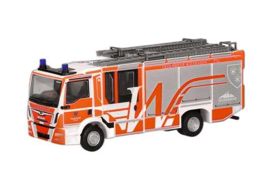 Feuerwehr Wiesbaden MAN TGM CC Ziegler/ Herpa 1/87  模型 ミニカー