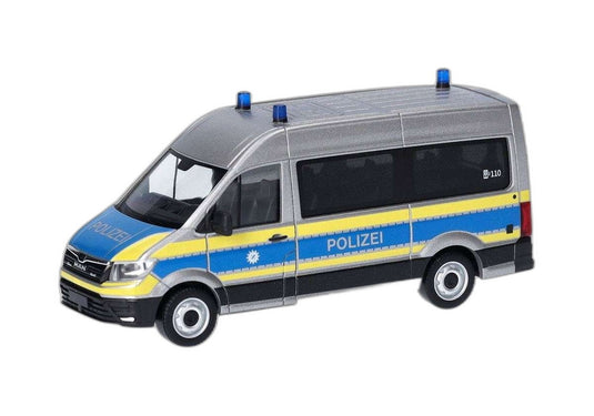 Polizei Bayern MAN TGE バス ハイルーフ 097796/ Herpa 1/87  模型 ミニカー