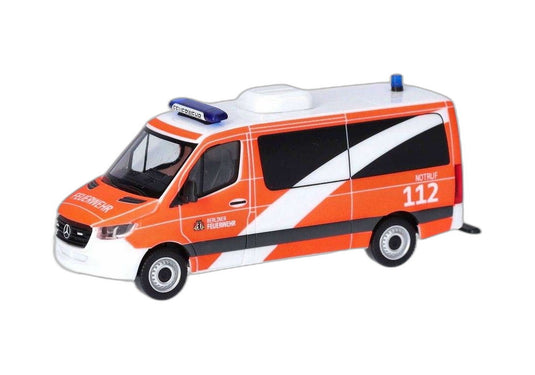 Berliner 消防署 Mercedes Benz Sprinter/ Herpa 1/87  模型 ミニカー
