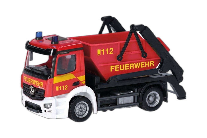 消防車 Mercedes Benz Actros S ティッパー/ Herpa 1/87  模型 ミニカー