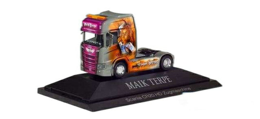 Maik Terpe Scania CR 20 ハイルーフ リジッド/ Herpa 1/87  模型 ミニカー