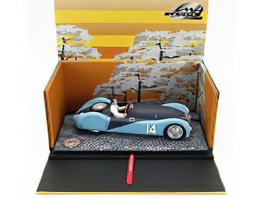 BUGATTI F1 TYPE 57S 45 N 14 A.C.F. GP 1937 JEAN BUGATTI 2 TONE MATT BLUE/LE MANS MINIATURES 1/18ミニカー