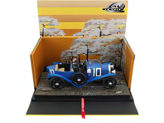 CHENARD & WALCKER TYPE U3 15CV SPORT 3.0L S4 TEAM CHENARD-WALCKER SA N 10 2nd 24h LE MANS 1923 RAOUL BACHMANN CHRISTIAN DAUVERGNE LIGHT BLUE/LE MANS MINIATURES 1/18ミニカー