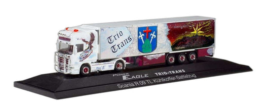 Trio Trans Power Eagle Scania R TL 冷蔵車/ Herpa 1/87  模型 ミニカー