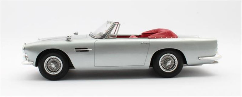 ギャラリービューアに画像をロードする, ASTON MARTIN - DB4 DHC CABRIOLET OPEN 1962 - SILVER /12ART 1/12 ミニカー
