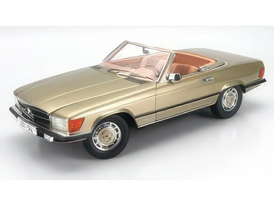 MERCEDES BENZ SLCLASS 350SL SPIDER (R107) 1979 GOLD MET/12ART FINEMODEL 1/12ミニカー