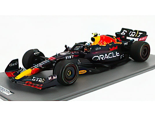 RED BULL  F1 RB18 TEAM ORACLE RED BULL RACING N 11 WINNER SINGAPORE GP 2022 SERGIO PEREZ  MATT BLUE YELLOW RED/Spark 1/12ミニカー