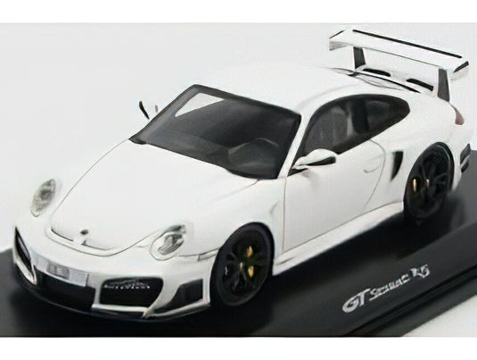 PORSCHE - 911 997-2 GT STREET RS COUPE 2010 - MATT WHITETECHART 1/43ミニカー
