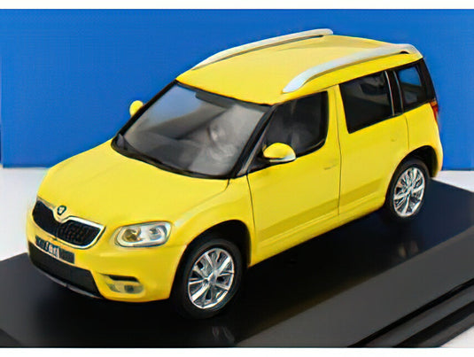 SKODA YETI SUV FACELIFT (RESTYLING) 2013 YELLOW/ABREX 1/43ミニカー