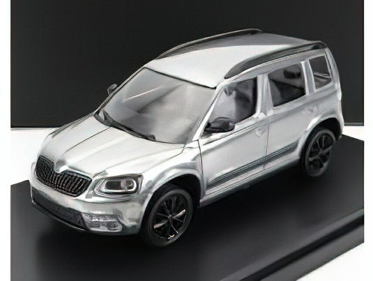 SKODA YETI SUV FACELIFT (RESTYLING) 2013 POLISHED/ABREX 1/43ミニカー