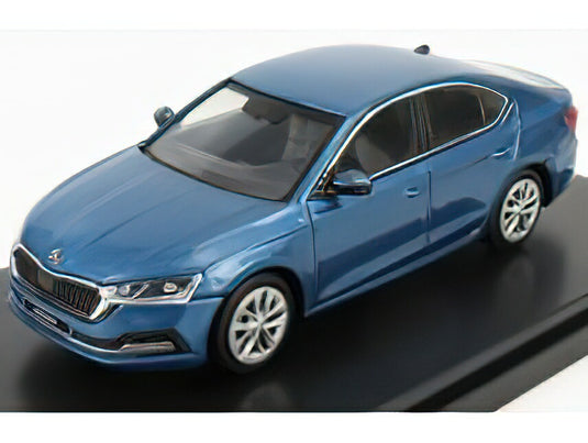 SKODA OCTAVIA IV BERLINE 2020 BLUE MODRA TITAN MET/ABREX 1/43ミニカー