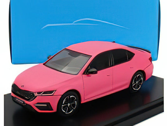 SKODA OCTAVIA IV RS 2020 MATT PINK/ABREX 1/43ミニカー