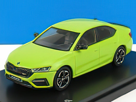 SKODA OCTAVIA IV RS 2020 LIGHT GREEN/ABREX 1/43ミニカー