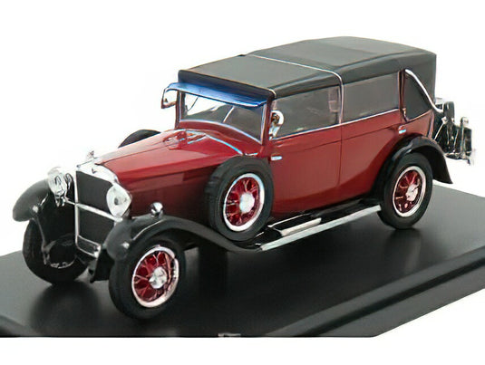 SKODA 860 CABRIOLET CLOSED 1932 RED BLACK/ABREX 1/43ミニカー