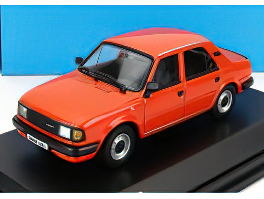 SKODA 120L BERLINE 1984 ORANGE/ABREX 1/43ミニカー