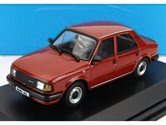 SKODA 120L BERLINE 1984 BROWN/ABREX 1/43ミニカー