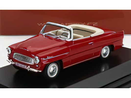 SKODA FELICIA CABRIOLET 2-DOOR 1964 RED/ABREX 1/43ミニカー