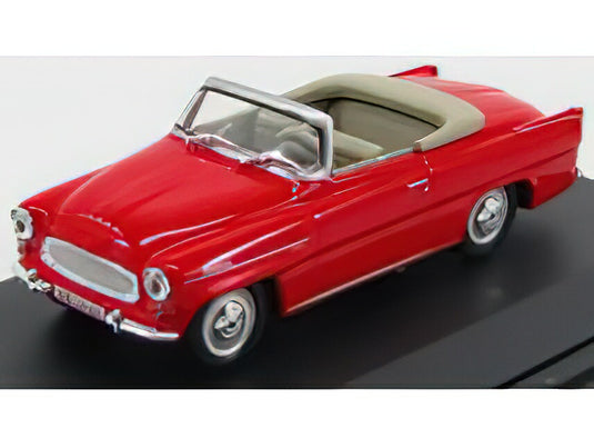 SKODA FELICIA CABRIOLET 2-DOOR 1964 RED/ABREX 1/43ミニカー