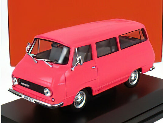 SKODA 1203 MINIBUS 1968 MATT PINK/ABREX 1/43ミニカー