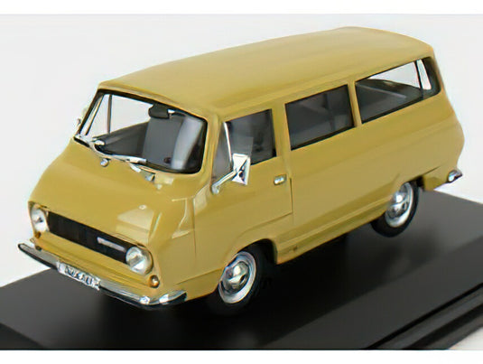 SKODA 1203 MINIBUS 1974 BEIGE/ABREX 1/43ミニカー