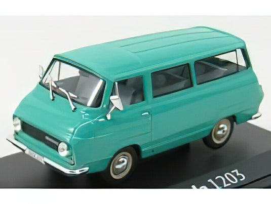 SKODA 1203 MINIBUS 1968 GREEN/ABREX 1/43ミニカー
